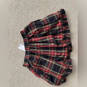 NWT Crewcuts Stewart Plaid Ruffle Skirt